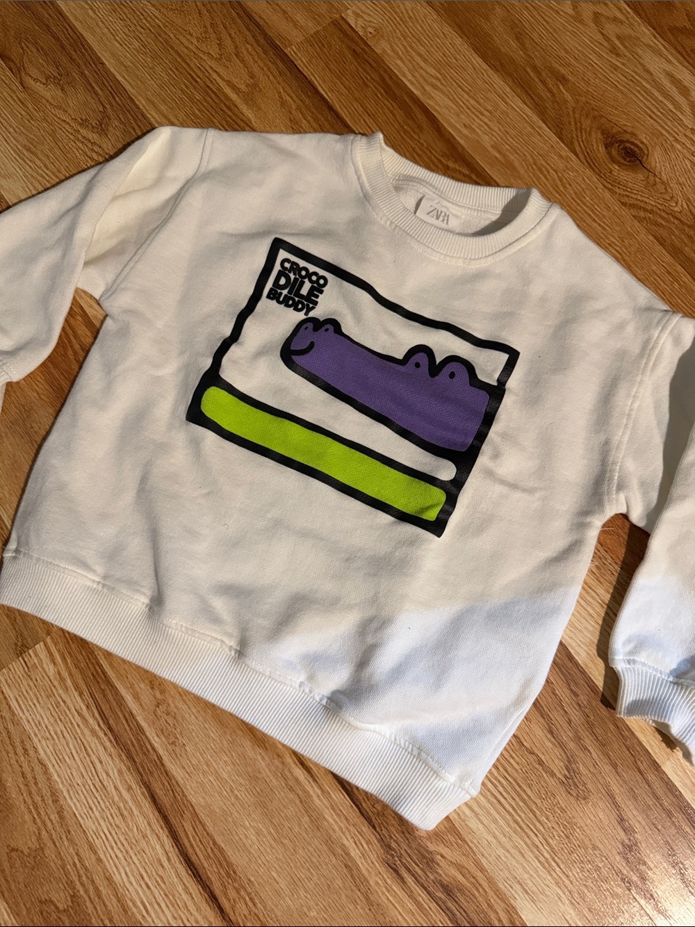Zara Crocodile Sweatshirt